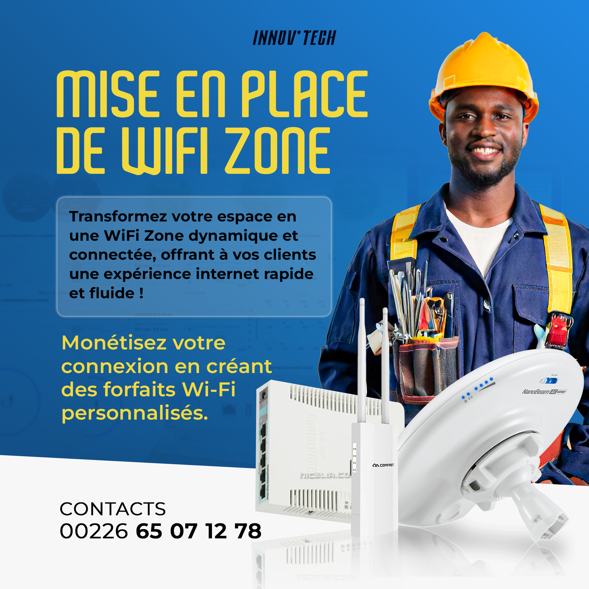 Expertise Réseau - Installation Wi-Fi Pro